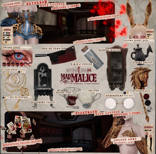 ANTINATURAL [+] Mad Malice / Key to Nowhere