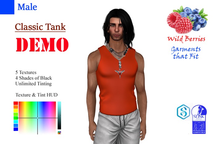 DEMO 123 #3M Male Classic Tank