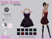 Tulle Dress With Hud Goth