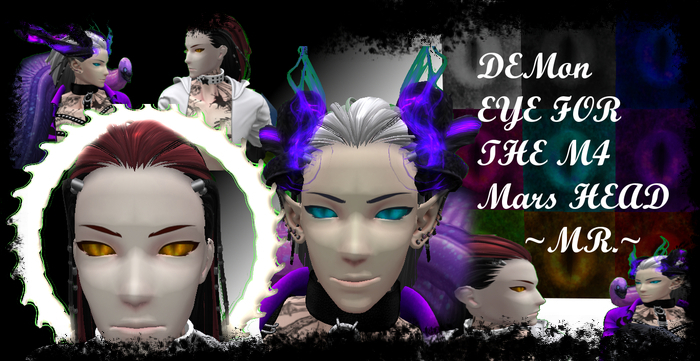 ~MR.~ Demon Eyes For M4 Mars Head ~MR.~ 