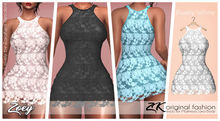 -:zk:- Zoey Dress Purely White-Add me