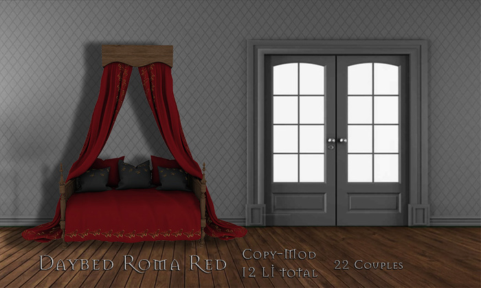 **Mistique** Daybed Roma Red (wear me)