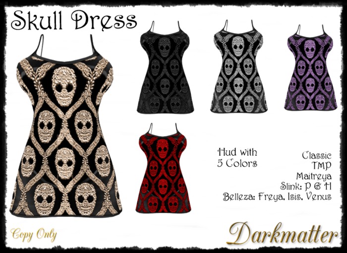 Skull Head Dress - Boxed