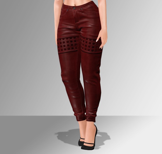 [Azuchi] Oichi Pants  Red