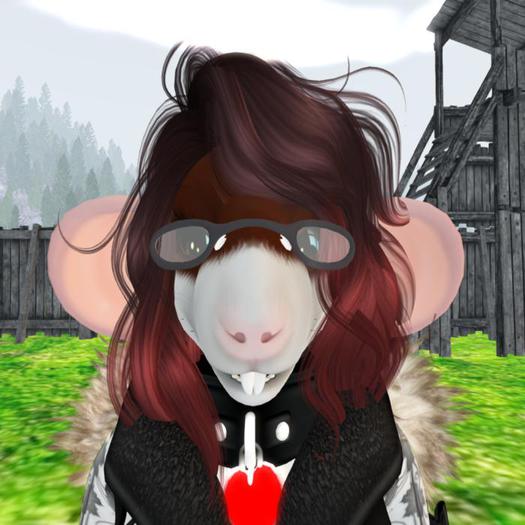 Hooded Rat texture for PAWS Rat head 