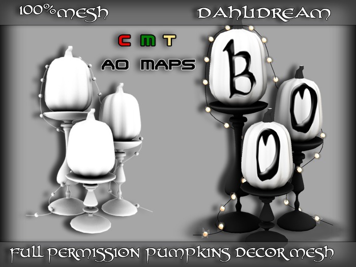 DD_Full_Permission_Halloween_Pumpkins_Decor_Mesh