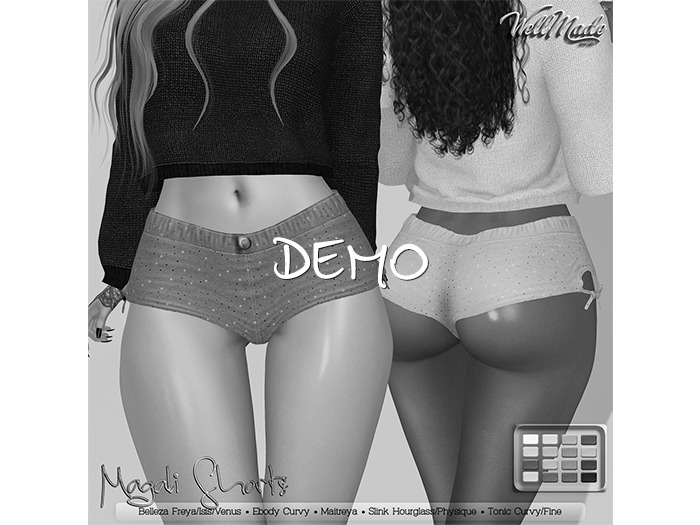 [WellMade] Magali Shorts DEMO