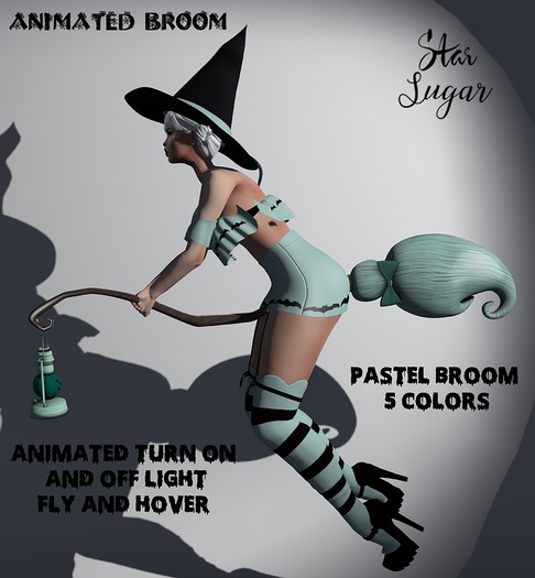 *SS* Witch Pastel Broom
