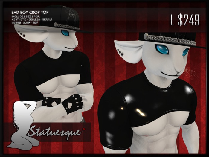 Bad Boy Crop Top