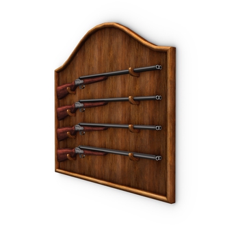 Deer Ribs Rifle Rack Second Life Marketplace - RIFLE RACK. Shotgun rack with guns. RIFLE RACK