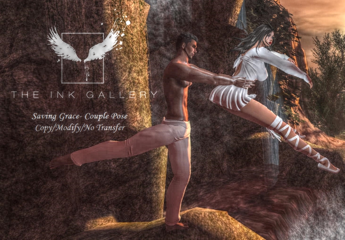 Ink Gallery Saving Grace - Couple Pose