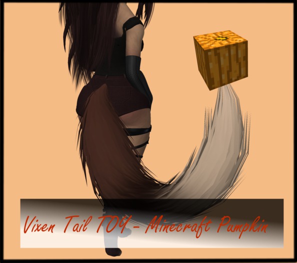 .:RP:. Vixen Tail Toy - M Pumpkin (BOXED)