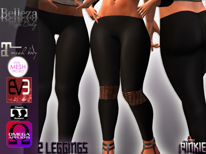 *Pinkie Style* Leather Leggings <3