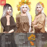 -FABIA- Mesh Hair   <Olivia> Pastels