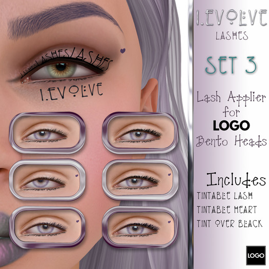 [i.E] Lashes - Demo Set 3