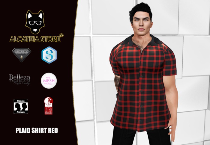 Alcateia - Plaid Shirt Red
