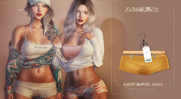 Tee*fy Aubree  Ruffles Shorts - Sunny