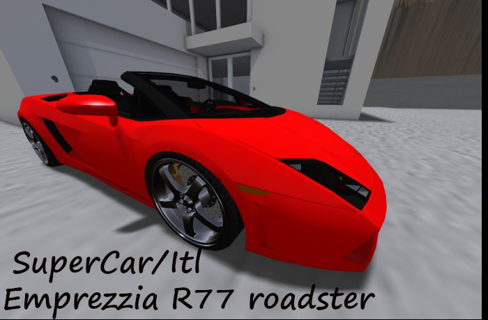 SuperCar/Itl Emprezzia R77 roadster