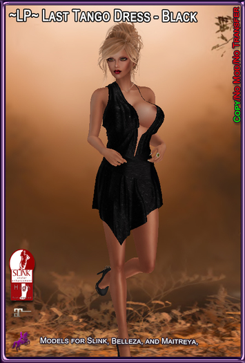 ~LP~ Last Tango Dress (BOXED) Black