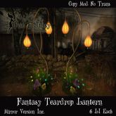 *(FFC)* Fantasy Teardrop Lantern - Pumpkin BOXED.