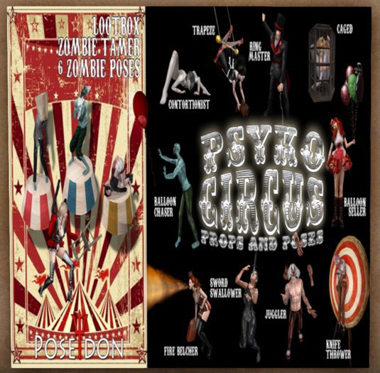 Poseidon Psyko Circus - Caged