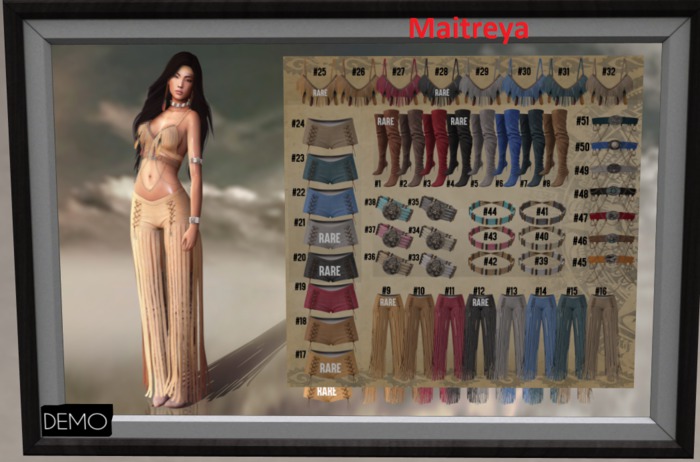 #03 - Addams - Zara Tall Boots - Maitreya