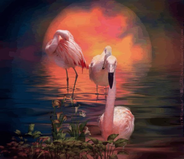 Fantasy Arts Animated Sunset