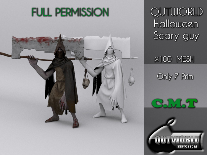 .::QUTWORLD Halloween Scary guy::.FP Unpack (ADD)