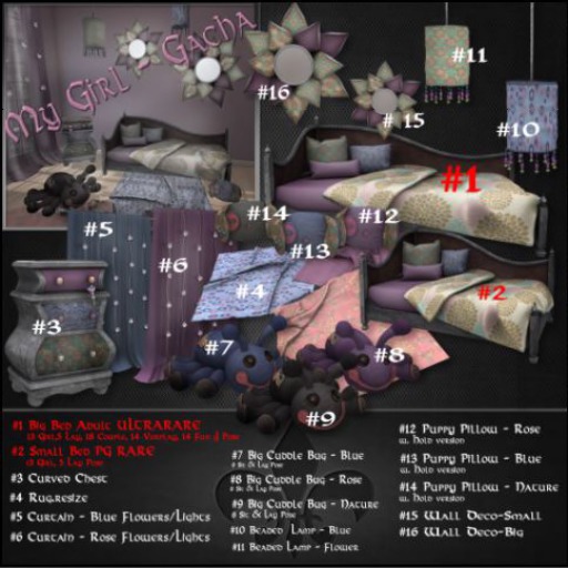 #2 ..::OA - M.E.O::..[MG] Small Bed PG RARE