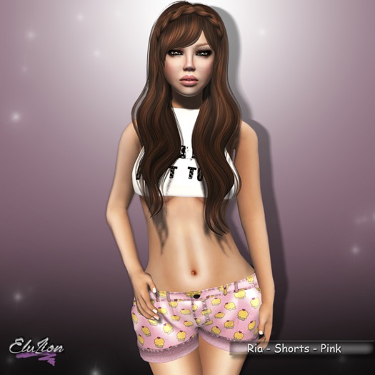 Eluzion * Ria PINK Shorts