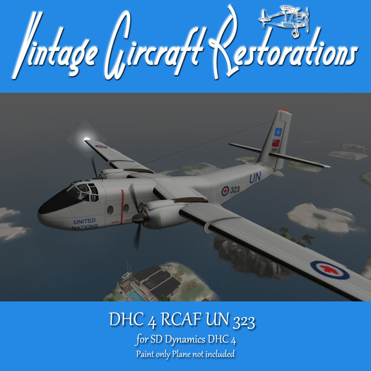 PAINT DHC 4 RCAF UN