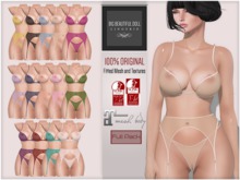 Rhiannon Lingerie v2 - FULL PACK - Maitreya Lara Slink Physique Hourglass Petite