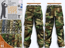 CA SLINK TMP BELLEZA CARGO X595 PANTS CAMO FAT PACK