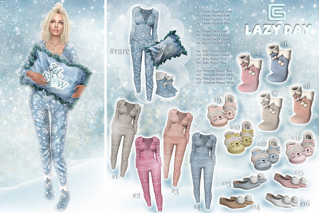 GizzA - Lazy Day / Pompom Slipper [Nude]