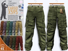 CA SLINK TMP BELLEZA CARGO X595 PANTS PLAIN FAT PACK