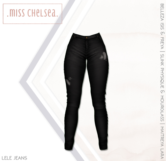 .miss chelsea. Lele Jeans Charcoal