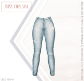 .miss chelsea. Lele Jeans Light Blue