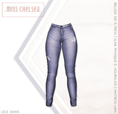 .miss chelsea. Lele Jeans Mid Blue