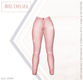 .miss chelsea. Lele Jeans Pink