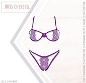 .miss chelsea. Lele Lingerie Purple