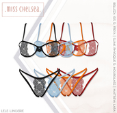 .miss chelsea. Lele Lingerie Colour Pack 1