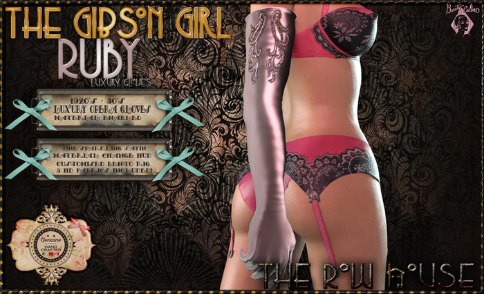 The Row House_"RUBY" Luxury Gloves! ADD ME !