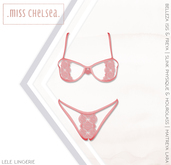 .miss chelsea. Lele Lingerie Pink