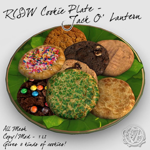 R(S)W Cookie Plate - Jack O Lantern
