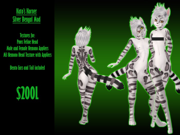 Kato's Korner Silver Bengal Mod