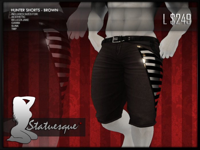 Hunters Shorts - Brown