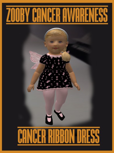 ZOOBY BREAST CANCER RIBBON DRESS