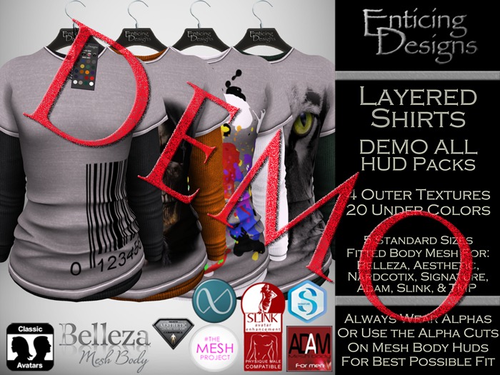 *ED DEMOS - Layered Shirt Collection
