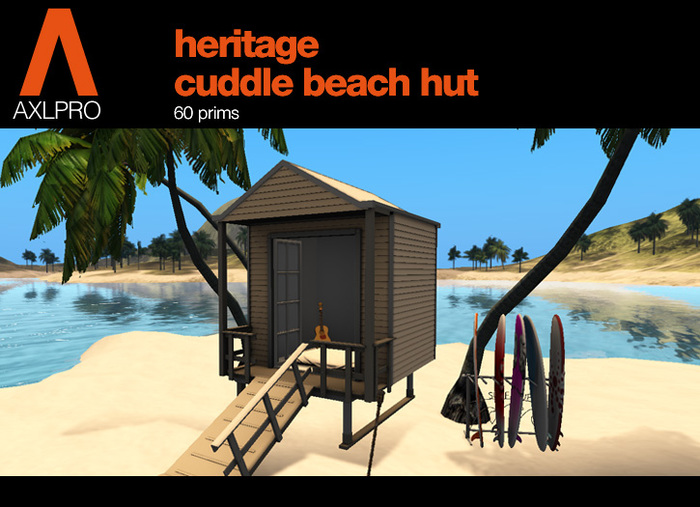 AXL pro Box - Heritage Cuddle Beach Hut