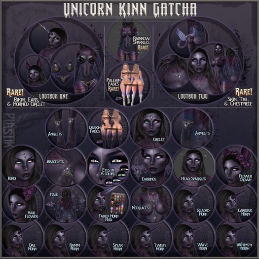 :[P]:- Unicorn Kinn Gatcha:// Anklets